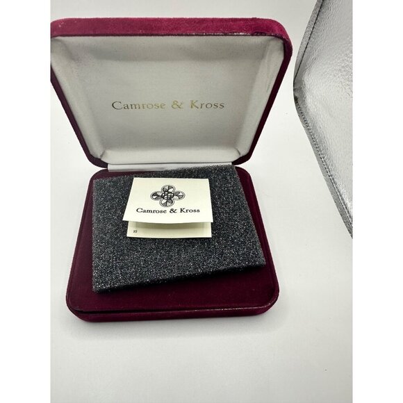 Camrose & Kross Rhinestone Sunburst Brooch Pin Jacqueline Jackie Kennedy - Picture 6 of 6